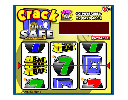 bingo liner crack the safe 3 reel online slots game